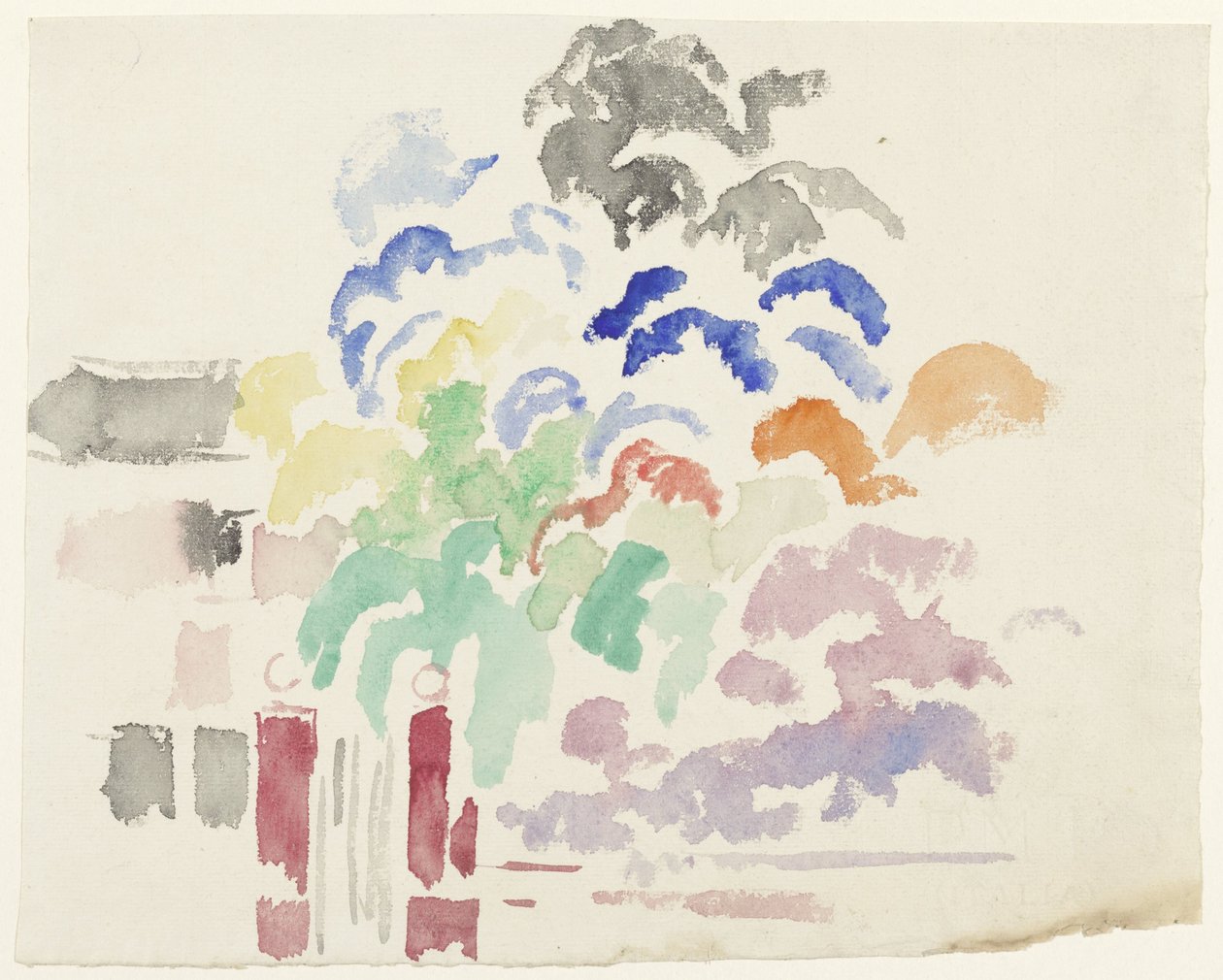 Boitsfort, parkın kapısı by Rik Wouters