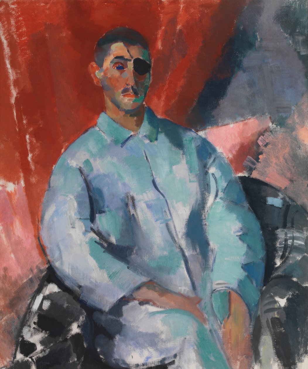 Siyah göz bandı olan Rik by Rik Wouters