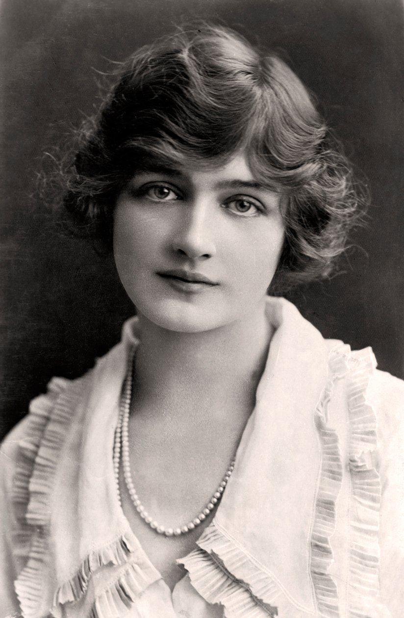 Lily Elsie 1886-1962, İngiliz aktris, 20. yüzyılın başlarında. by Rita Martin