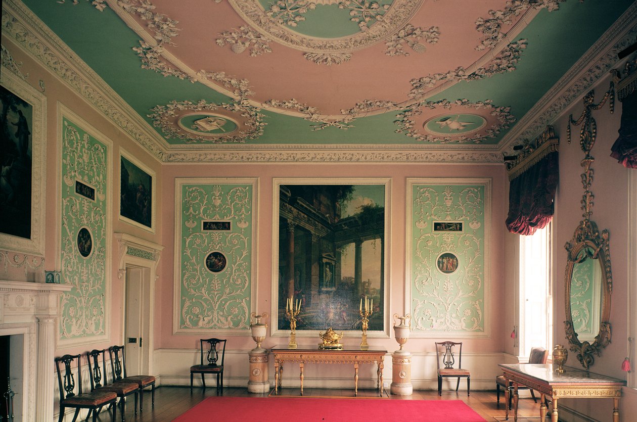 Yemek Odası, c.1766 by Robert Adam