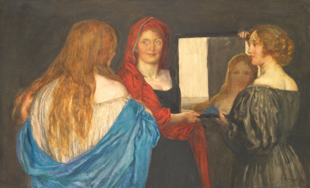 The Toilet, 1905 (gemide wc) by Robert Anning Bell