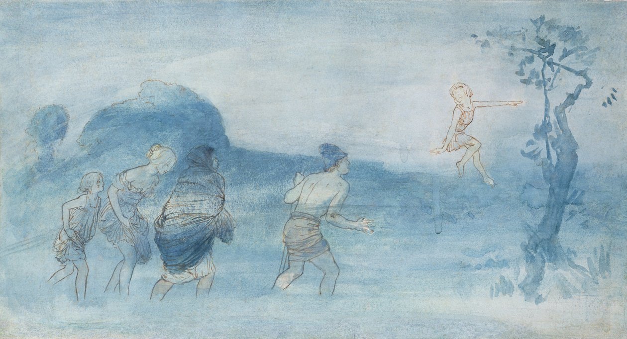 Will-o-the-Wisp by Robert Anning Bell