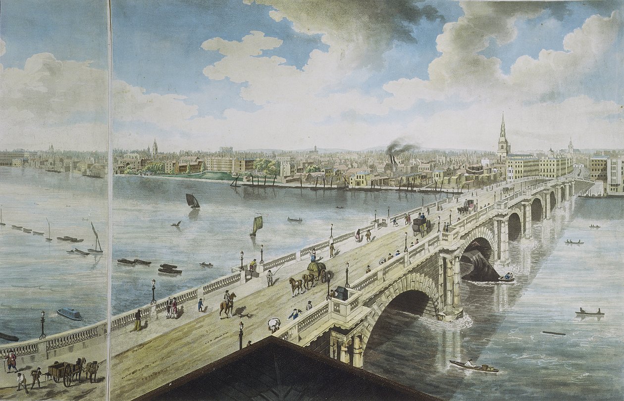 Reba panoramic ya London, 1792-93 (aquatint y