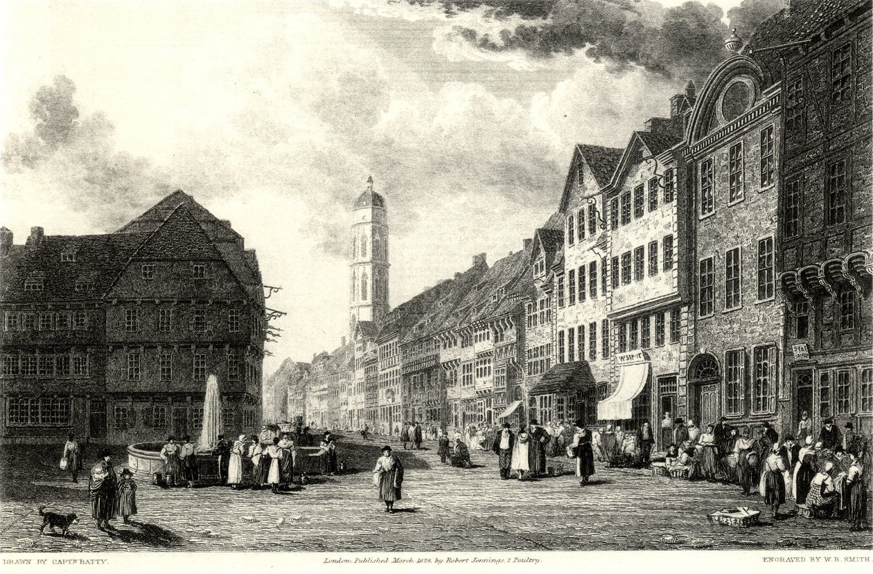 Göttingen Markt Weender Strasse by Robert Batty