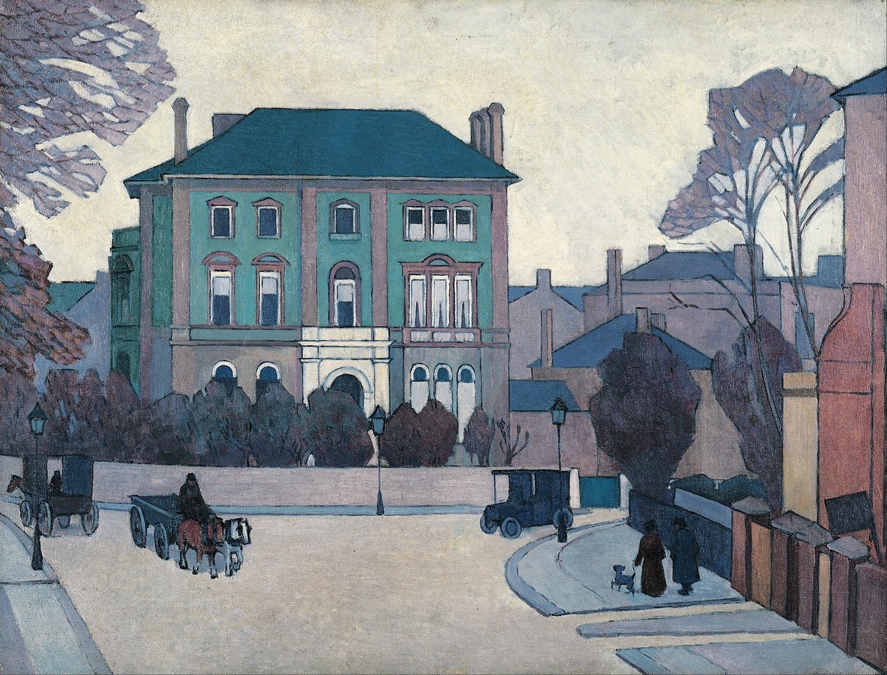 Yeşil ev, St Johns Wood by Robert Polhill Bevan