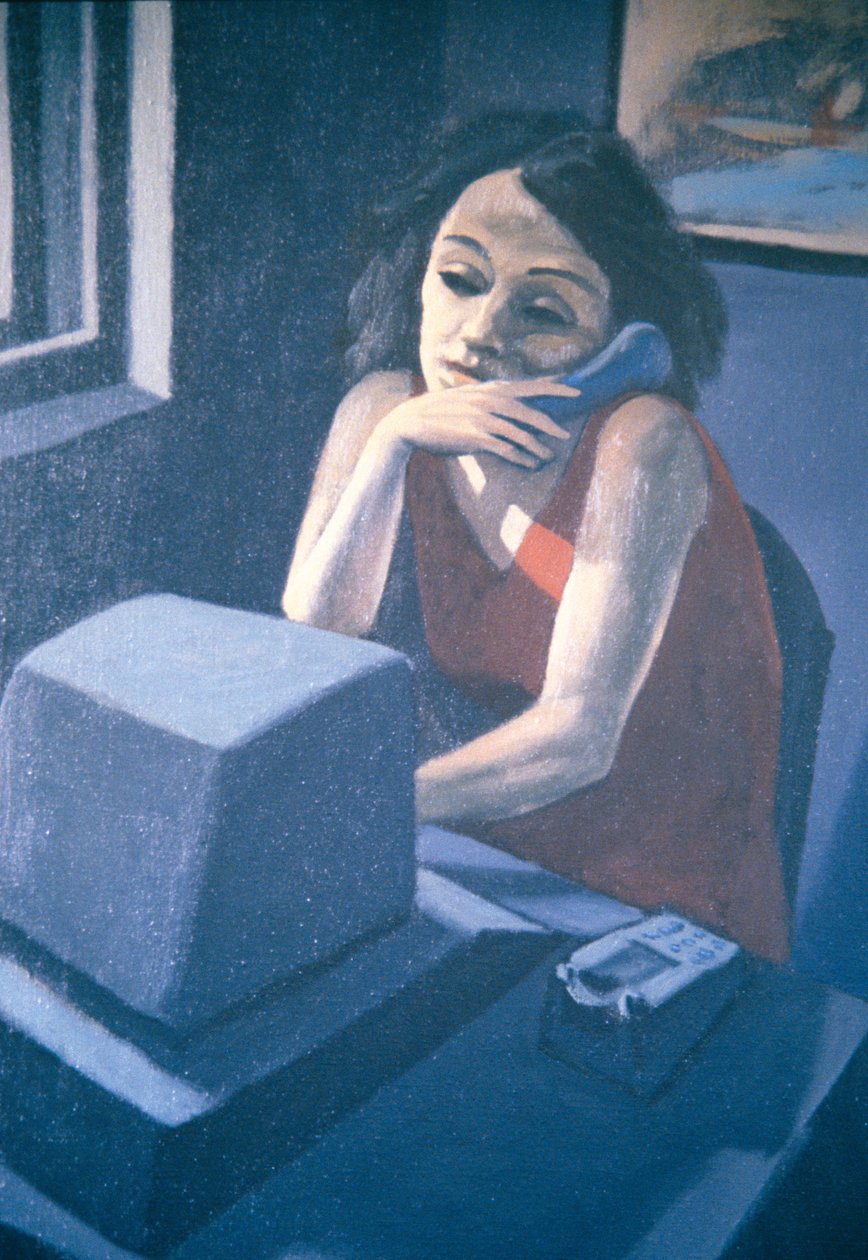 Telefon görüşmesi by Robert Burkall Marsh