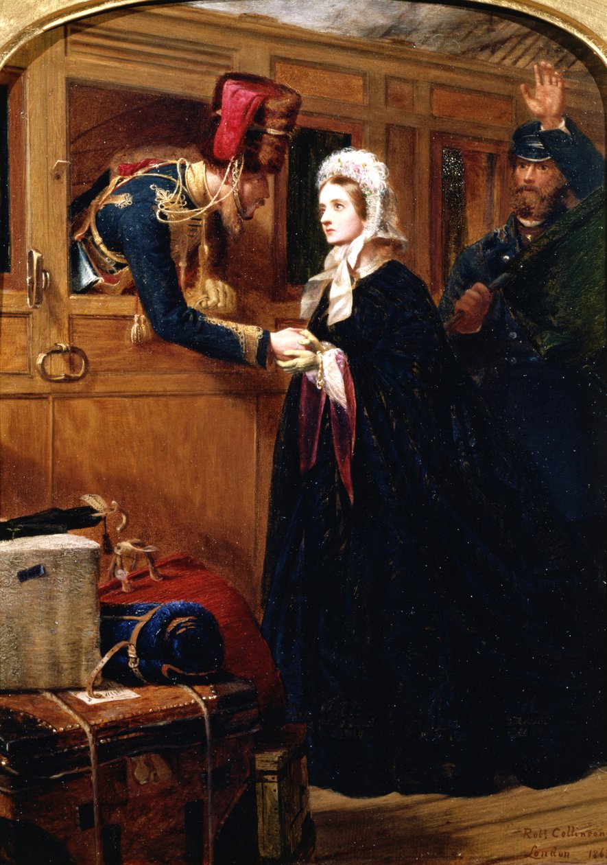 Serviste Geri Çağırıldı, 1863 by Robert Collinson