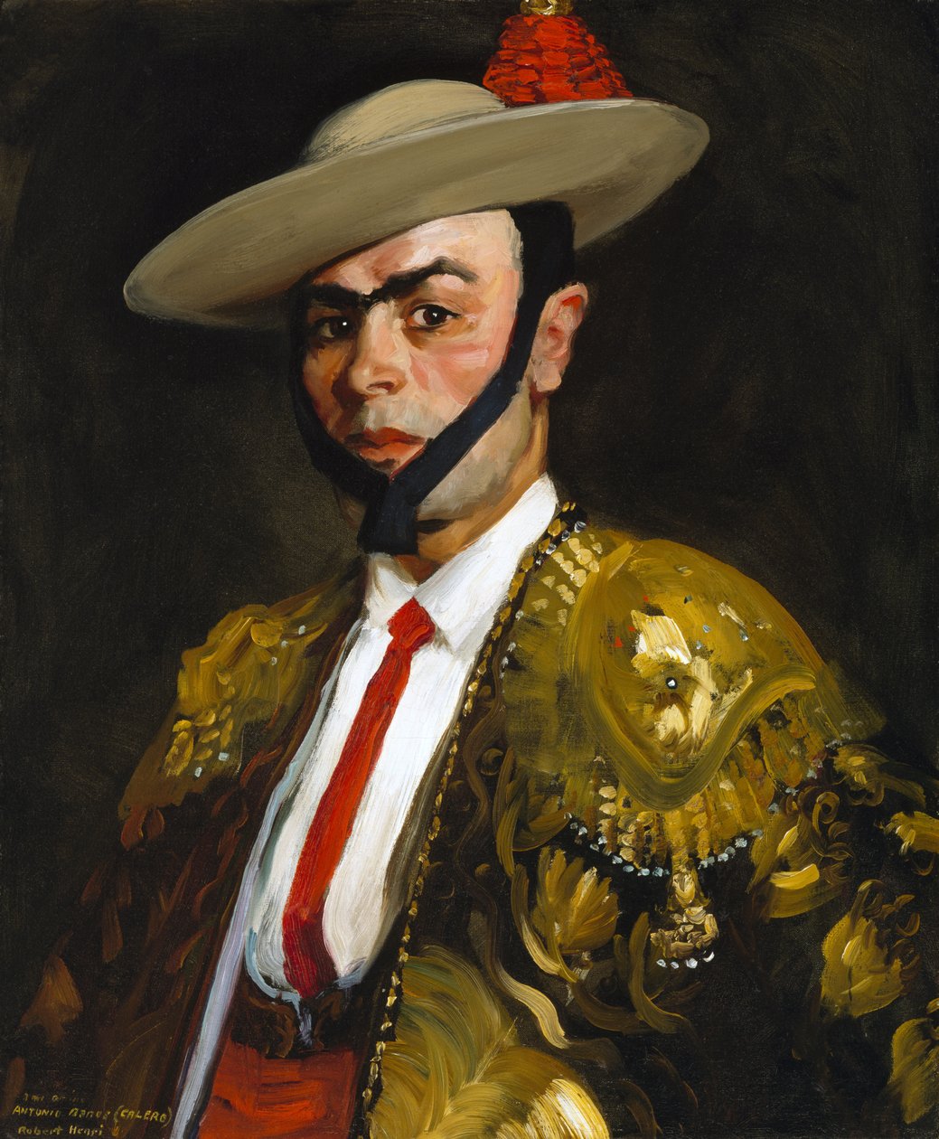 Antonio Banos, 1908 by Robert Cozad Henri