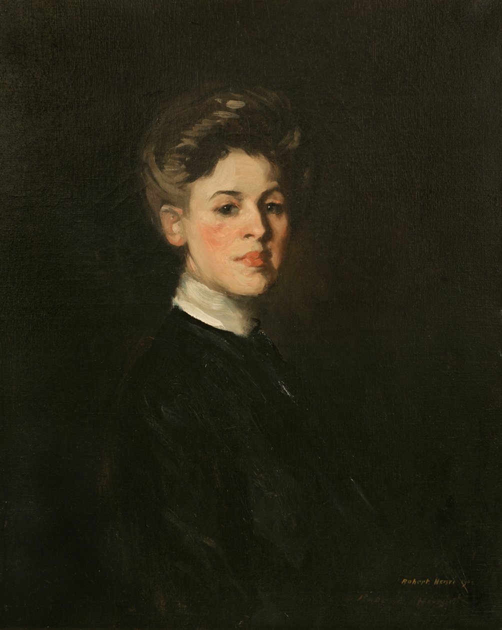 Maja'nın Koyu Mavi Portresi, 1903 by Robert Cozad Henri
