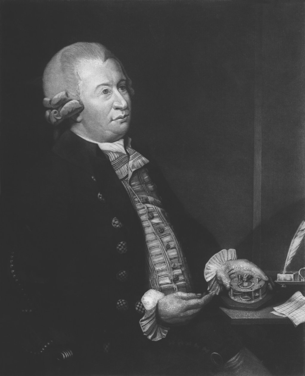 John Arnold (1736-99), Reid tarafından oyulmuş by Robert Davy
