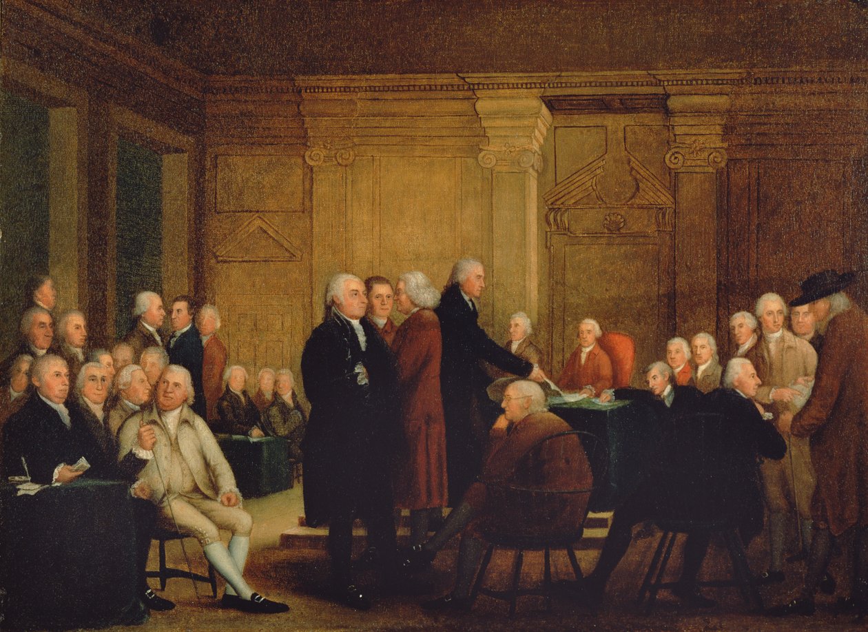 Kongre Oylama Bağımsızlığı, c.1795-1801 by Robert Edge Pine