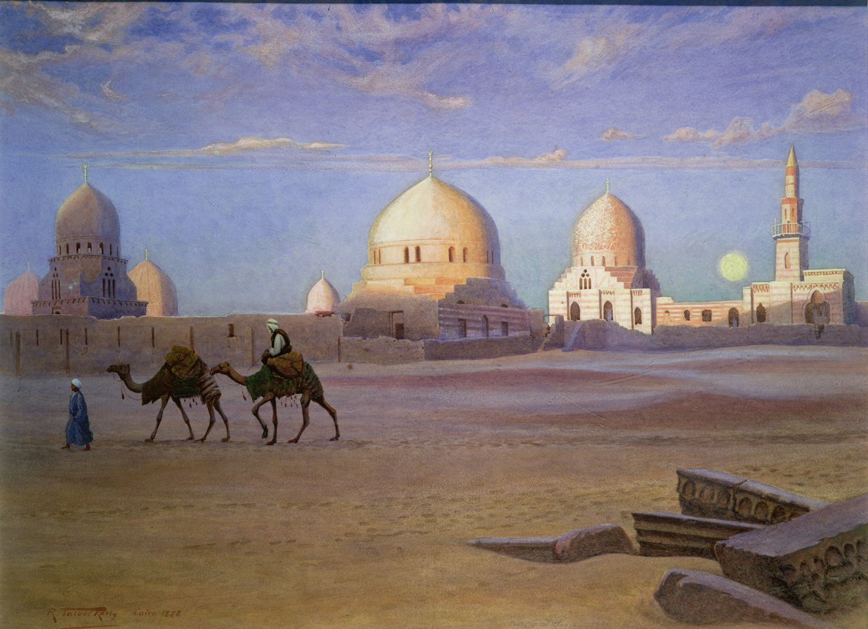 Halife Mezarları, Kahire by Robert George Talbot Kelly