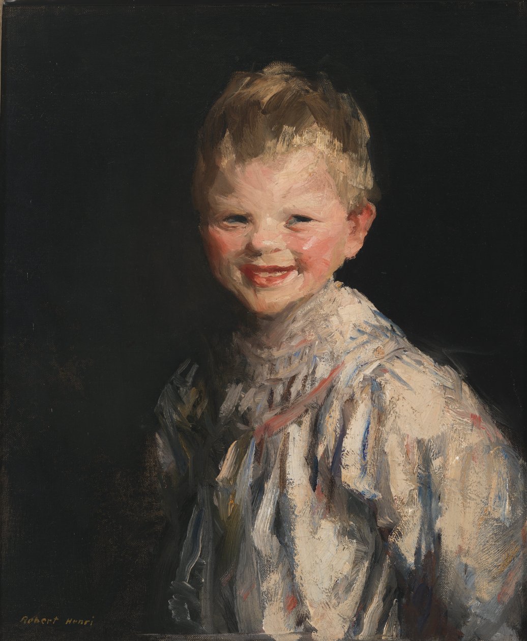 gülen çocuk by Robert Cozad Henri