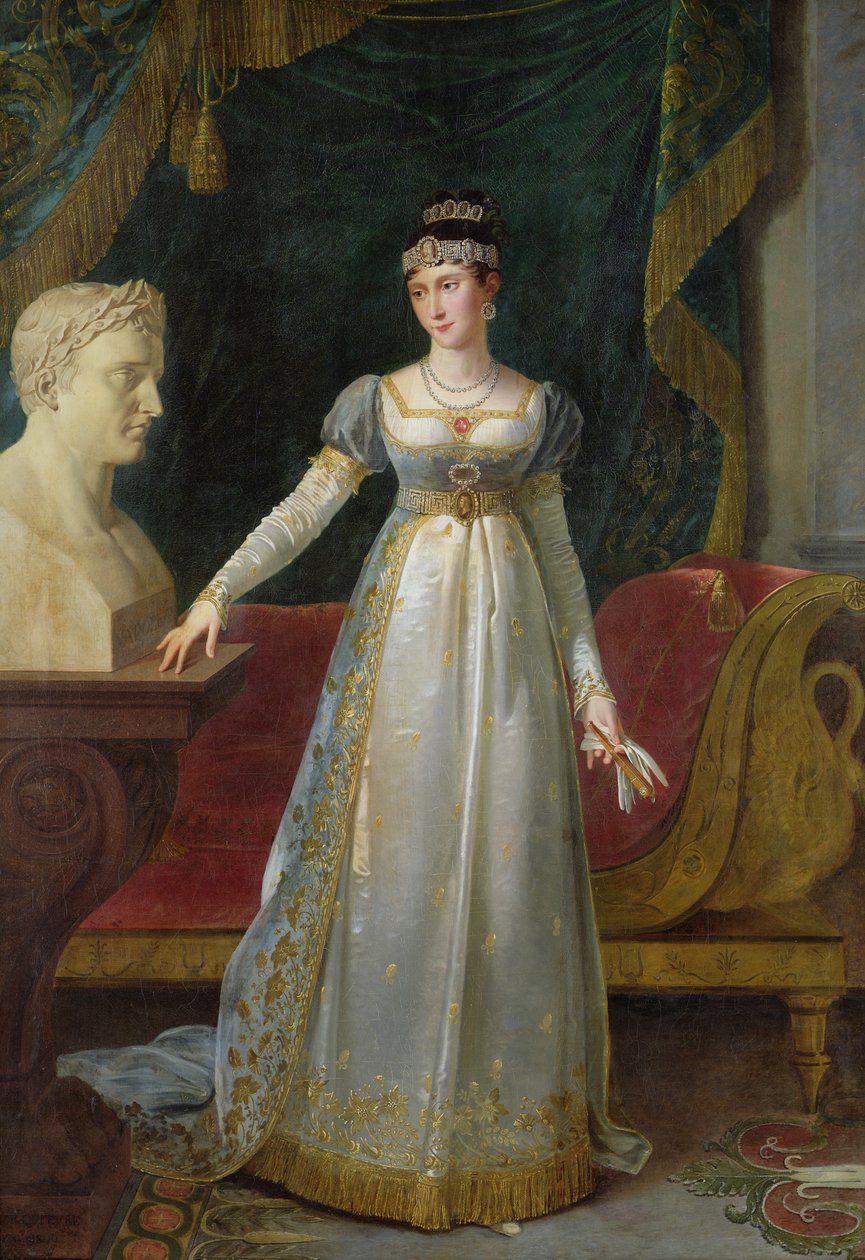 Marie Pauline Bonaparte (1780-1825) Prenses Borghese, 1808 by Robert Lefevre