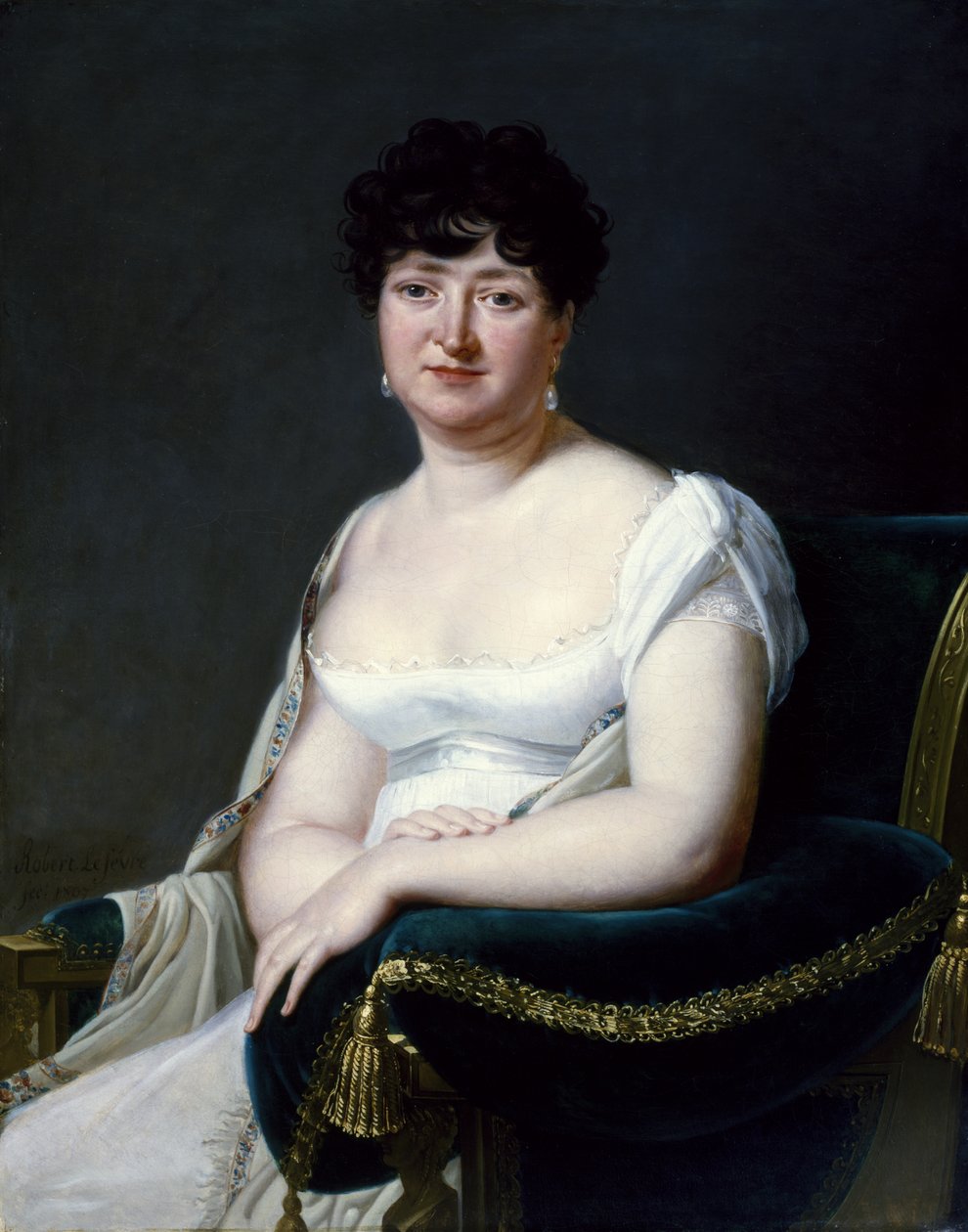 Bir Kadının Portresi, 1807 by Robert Lefevre