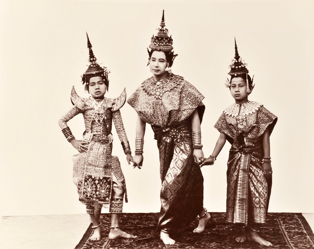 Klasik Tay Dansçılar, c.1900 by Robert Lenz