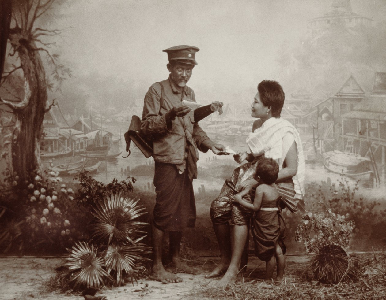 ಥೈಲ್ಯಾಂಡ್‌ನಲ್ಲಿ ಆರಂಭಿಕ ಅಂಚೆ ಸೇವೆ, 1890 ಟರ್ಕ್ by Robert Lenz