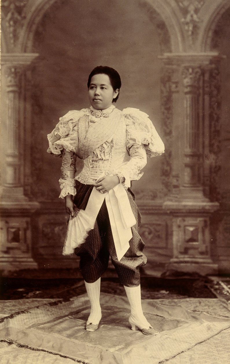 Kraliçe Saovabha Bongsri, 1890 by Robert Lenz