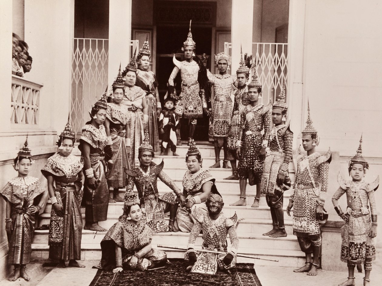 Tay Klasik Dansçılar, c.1900 by Robert Lenz