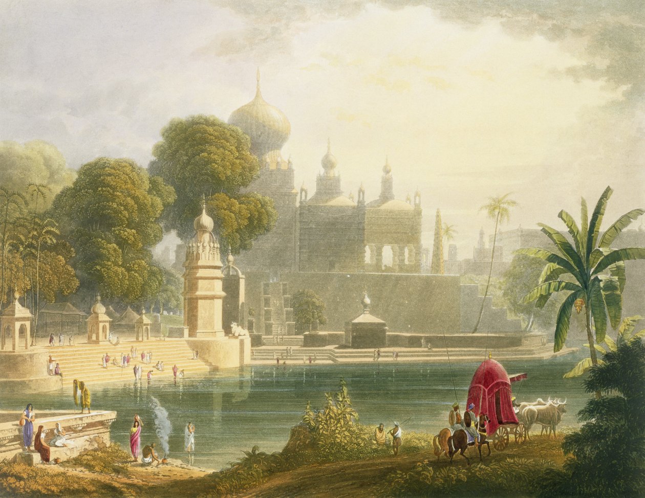 William Purser (c.1790-1852) tarafından çizilmiş ve R.G. Reeve (fl.1811-37) pub. Smith, Elder ve C tarafından by Robert Melville Grindlay