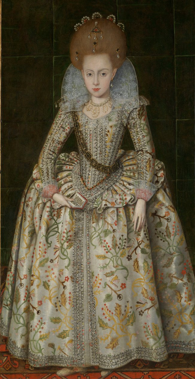 Prenses Elizabeth (1596-1662), Daha Sonra Bohemya Kraliçesi, c.1606 by Robert Peake