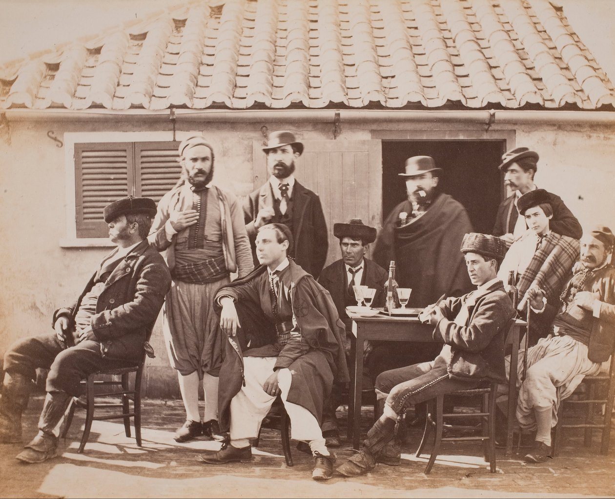 Cebelitarık, kaçakçı grubu by Robert Peters Napper