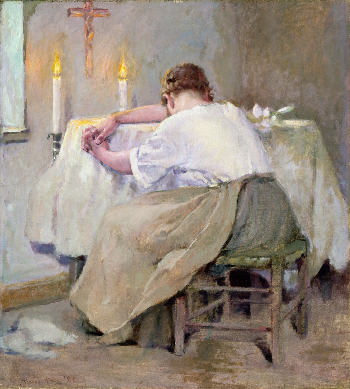 İlk Doğuşu veya İlk Doğanın Ölümü, 1888 by Robert Payton Reid