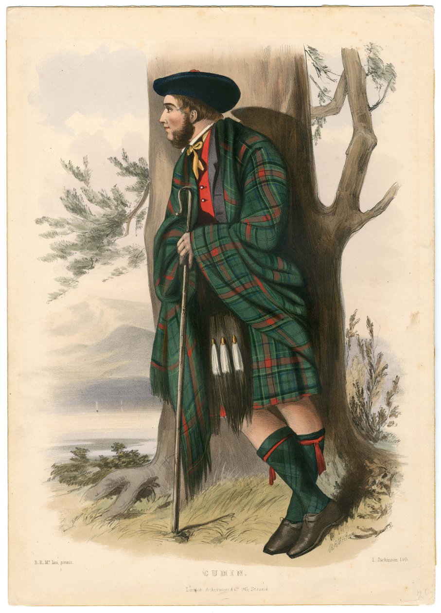 Kimyon, The Clans of the Scottish Highlands, pub.1845