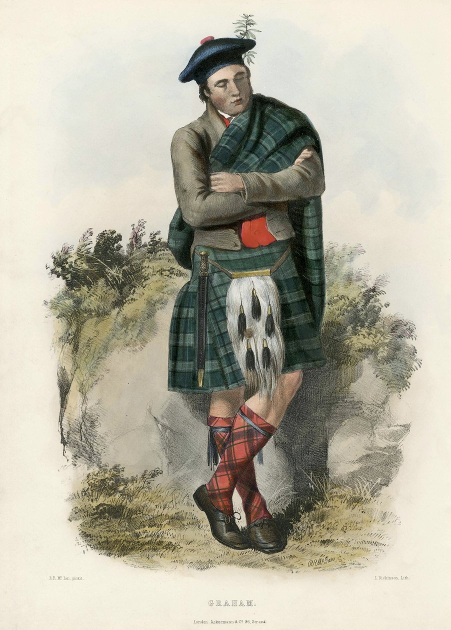 Graham, The Clans of the Scottish Highlands, pub.1845
