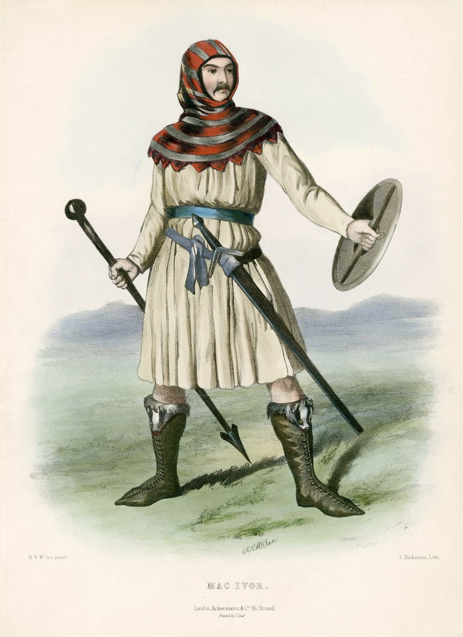 The Clans of the Scottish Highlands, pub.1845