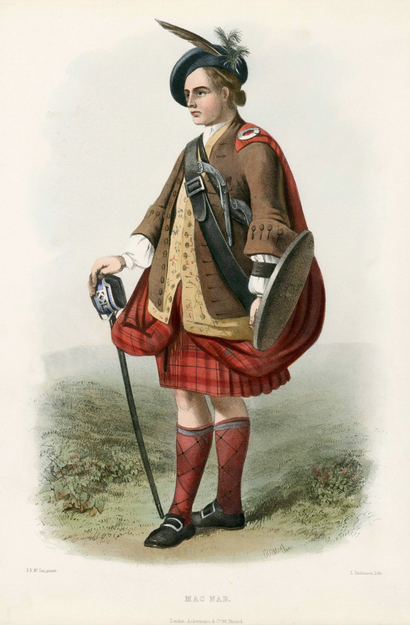 The Clans of the Scottish Highlands, pub.1845