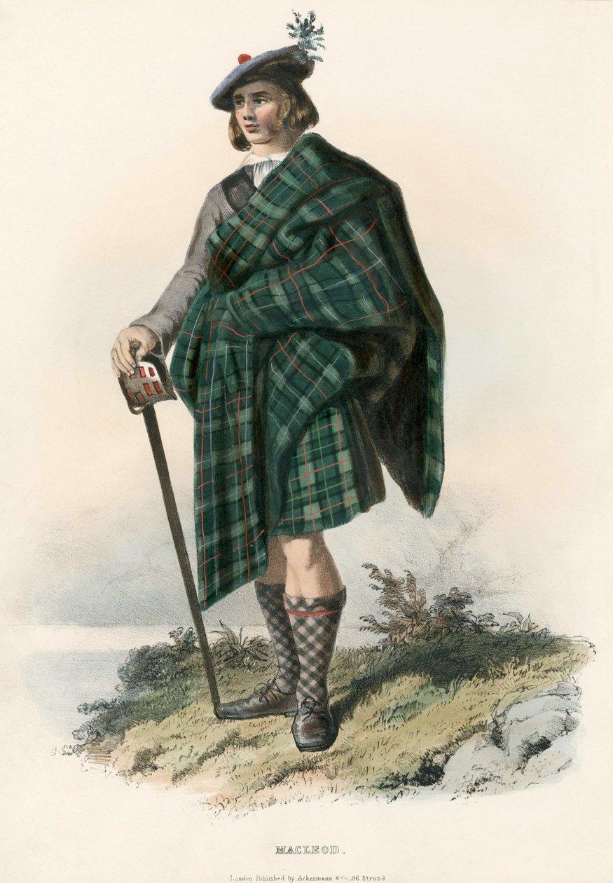 Macleod, The Clans of the Scottish Highlands, pub.1845