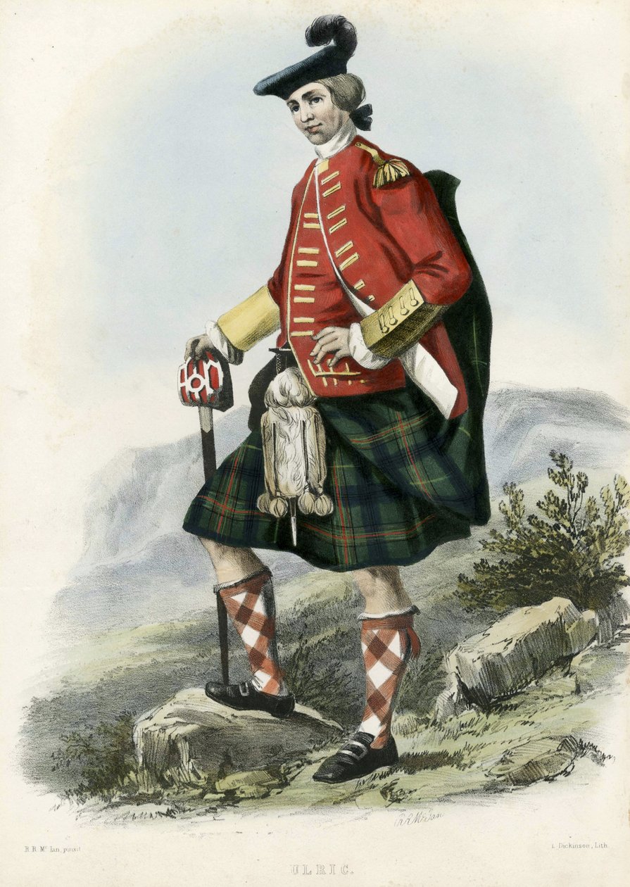 Ulric, The Clans of the Scottish Highlands, pub.1845