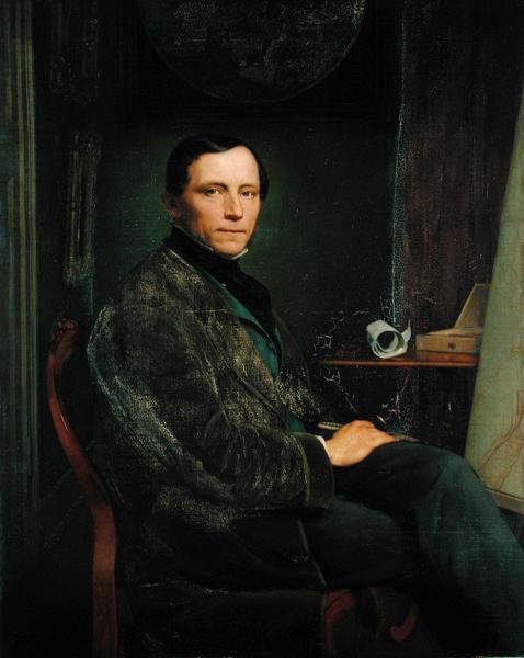 Otoportre, 1856 by Robert Schneider