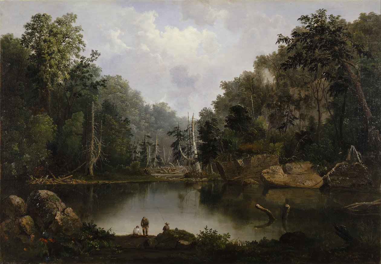 Mavi Delik, Sel Suları, Küçük Miami Nehri by Robert Scott Duncanson