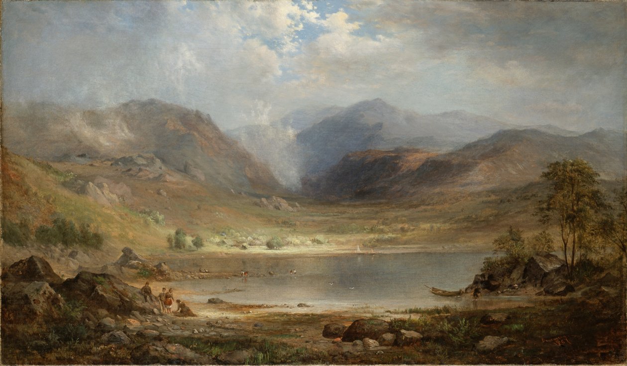 Loch Uzun by Robert Scott Duncanson