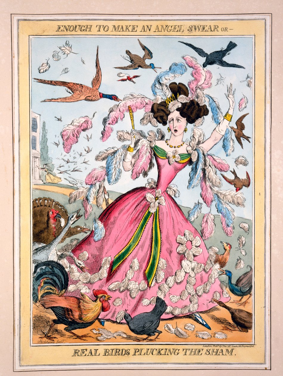 Bir Meleğe Yemin Ettirecek Kadar veya Gerçek Kuşların Sahtekarlığı Yolması, 1830