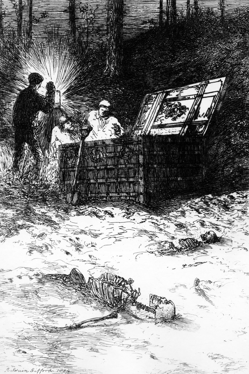 Altın Böcek, Edgar Allan Poe