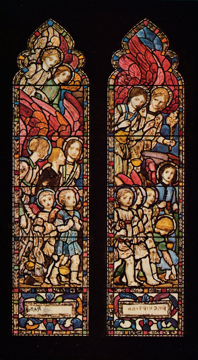 Vitray Tasarımı, 1926 by Robert Anning Bell