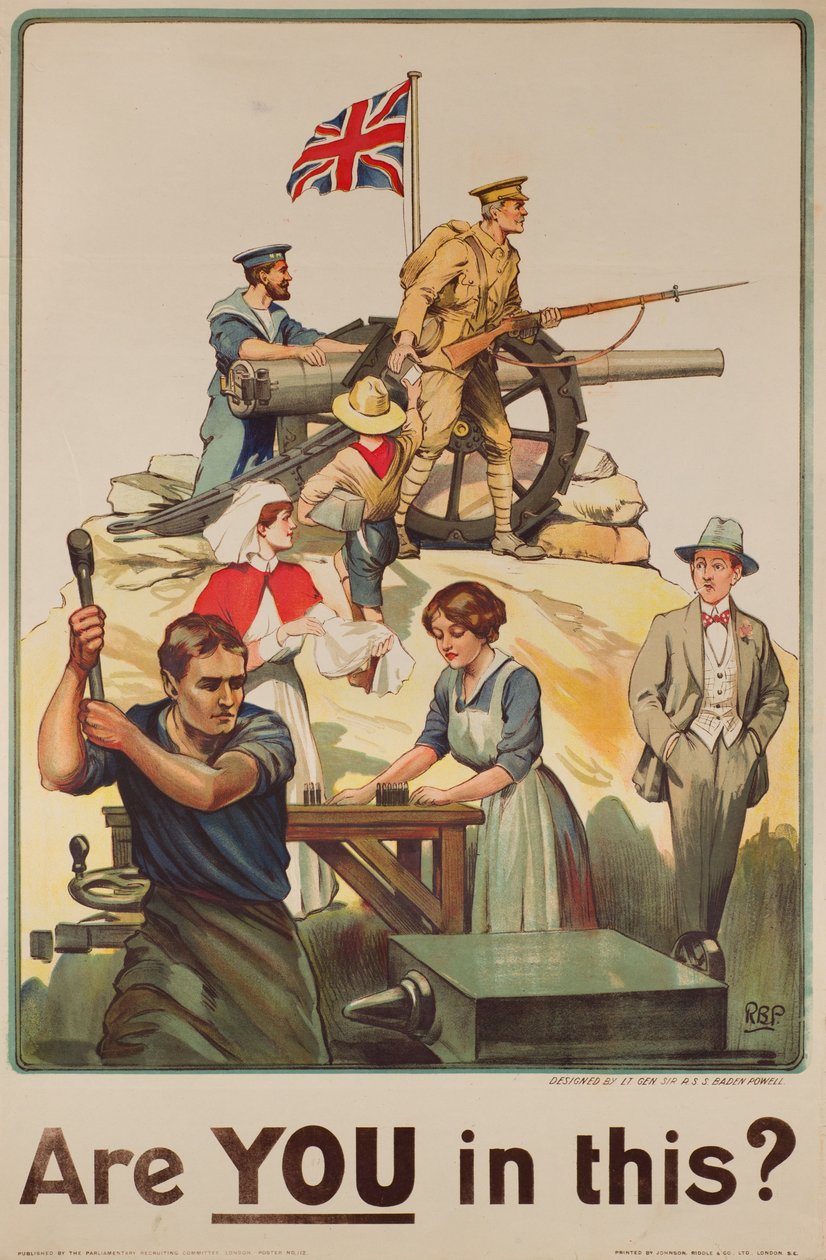Bunda SEN misin?, 1915 by Robert Baden Powell
