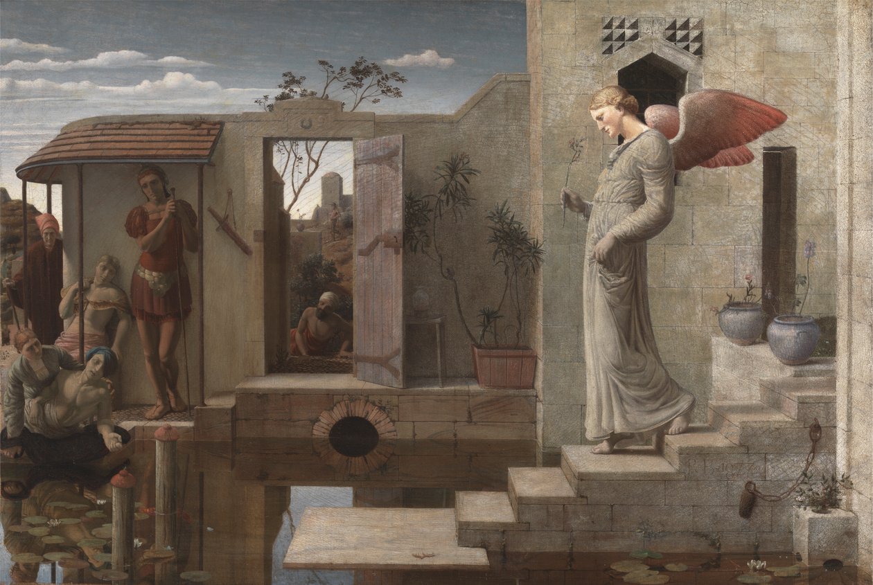 Bethesda Havuzu by Robert Bateman