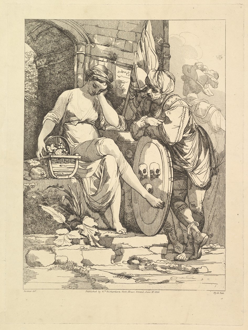 Pazarda Haydut, 10 Haziran 1805. by Robert Blyth