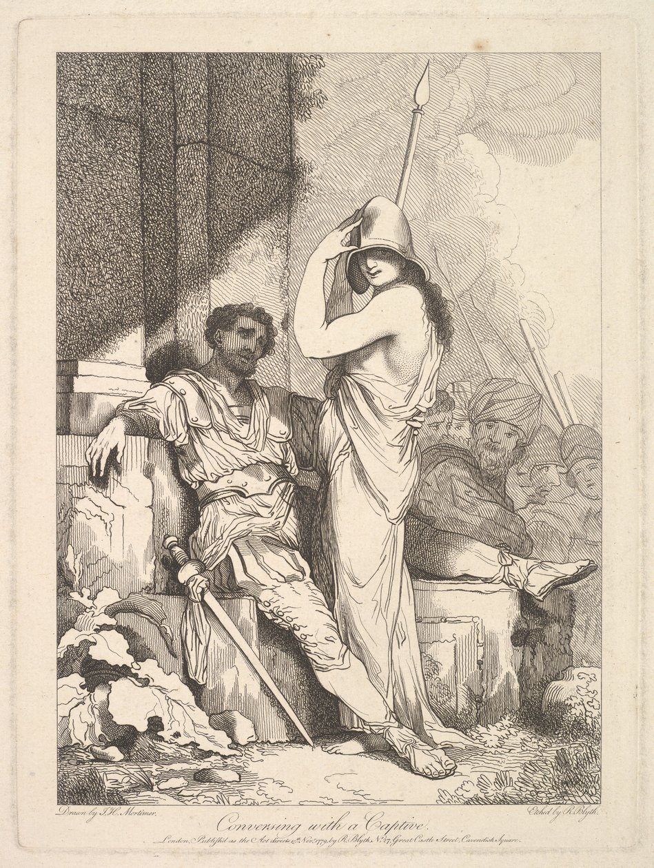 Bir Tutsakla Sohbet, 15 Kasım 1779. by Robert Blyth