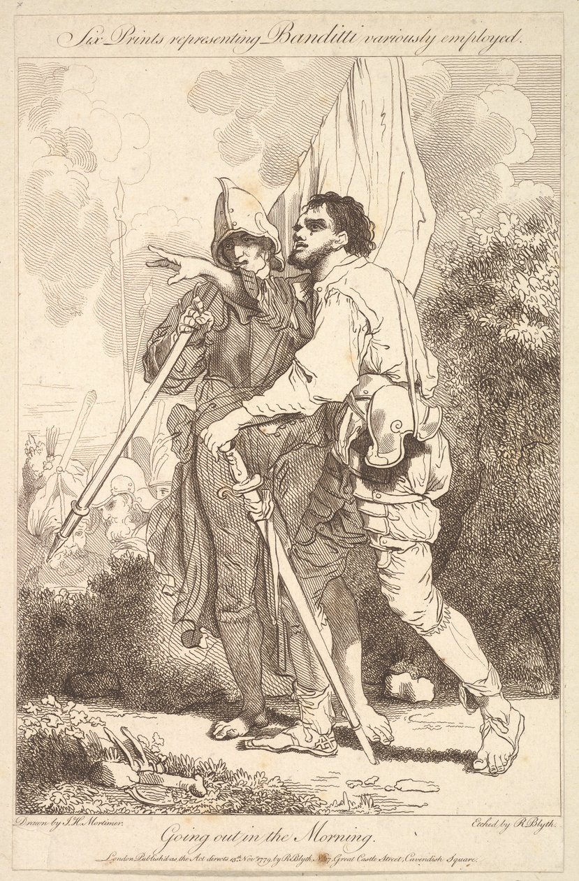 Sabah Dışarı Çıkmak, 15 Kasım 1779. by Robert Blyth
