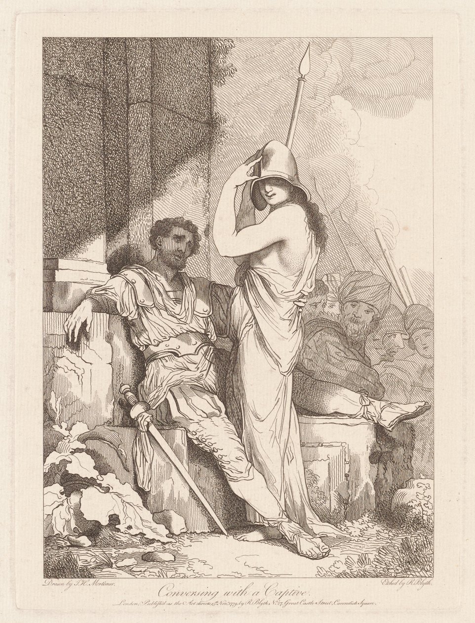 Bir Tutsakla Konuşmak by Robert Blyth, after John Hamilton Mortimer