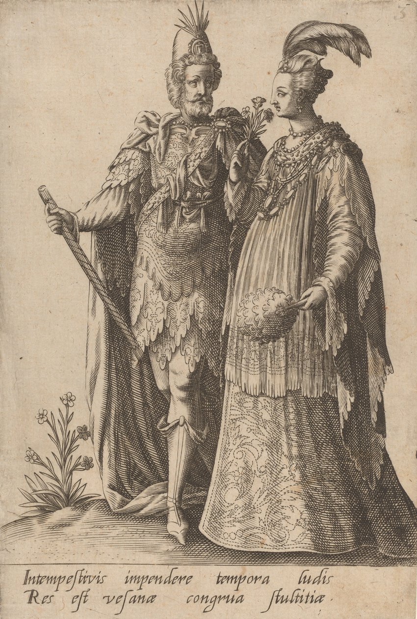 Intimestimis impendire..., 1597 by Robert Boissard