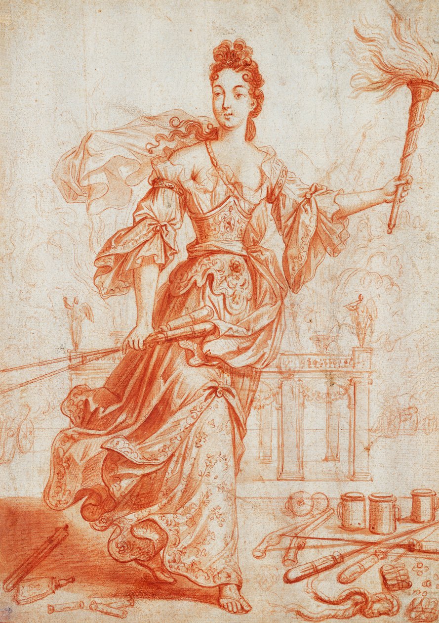 Ateş Alegori, by Robert Bonnart