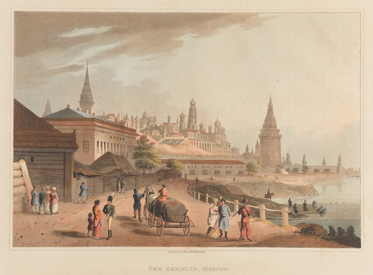Kremlin, Moskova by Robert Bowyer