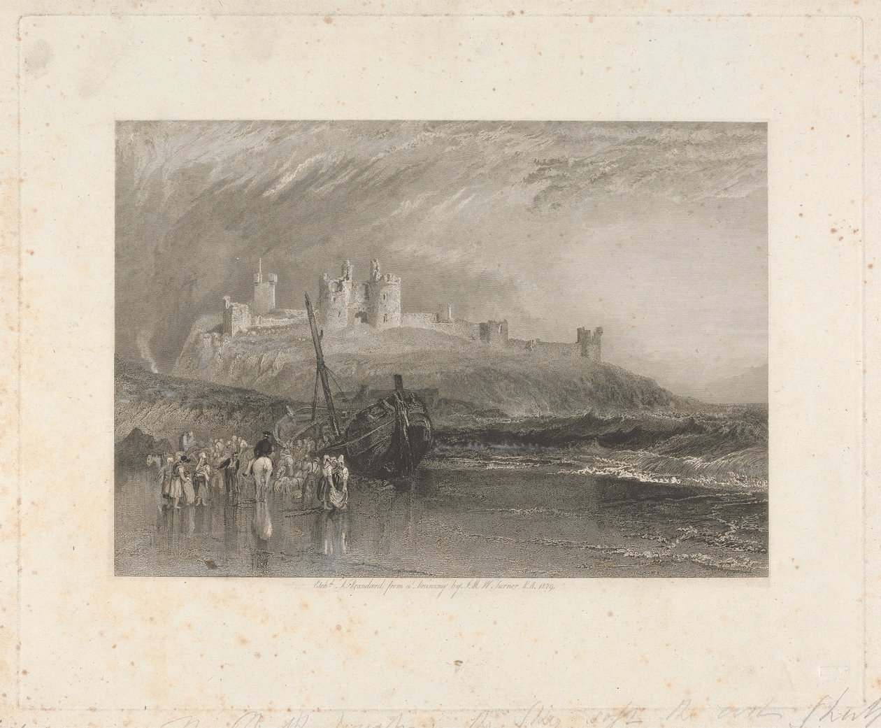 Dunstanborough Kalesi, Northumberland by Robert Brandard