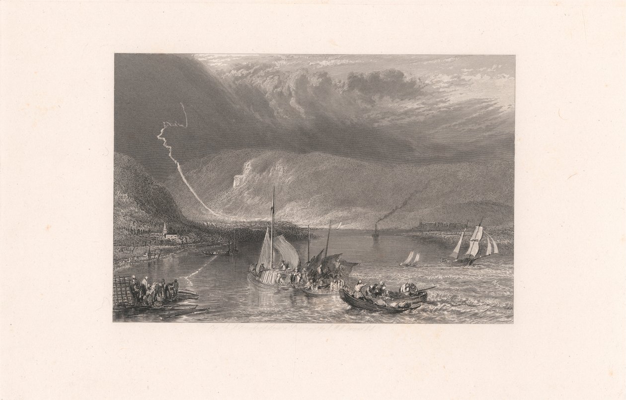 Duclair yakınlarındaki Gargantua Başkanı by Robert Brandard
